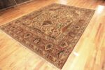 Side Of Antique Vase Tree Of Life Persian Tabriz Rug 72227 by Nazmiyal Antique Rugs