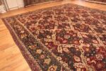 Side Of Oversized Antique Indian Agra Rug 72240 by Nazmiyal Antique Rugs