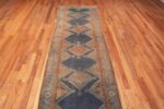 Whole View Of Blue Background Antique Persian Malayer Runner Rug 72053 by Nazmiyal Antique Rugs