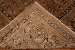 Back Of Antique Tabriz Persian Carpet 50219 by Nazmiyal Antique Rugs