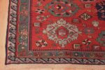 Corner Of Antique Caucasian Soumak Area Rug 71597 by Nazmiyal Antique Rugs
