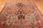 Detail Of Large Antique Polonaise Design Indian Rug 71132 by Nazmiyal Antique Rugs
