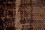 Detail Of Textured Brown Modern Transitional Area Rug 60974 by Nazmiyal Antique Rugs