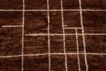 Details Of Modern Transitional Geometric Rug 60976 by Nazmiyal Antique Rugs