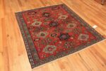 Side Of Antique Caucasian Soumak Area Rug 71597 by Nazmiyal Antique Rugs