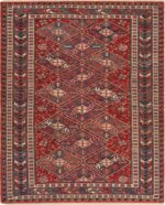 Antique Caucasian Soumak Rug 72106 by Nazmiyal Antique Rugs