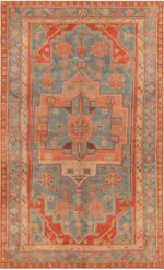Antique Persian Kurdish Serapi Design Rug 72260 by Nazmiyal Antique Rugs