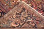 Back Of Large Antique Persian Heriz Area Rug 71129 by Nazmiyal Antique Rugs