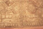 Border Of Geometric Oriental Design Vintage Turkish Kars Room Size Rug 72281 By Nazmiyal Antique Rugs