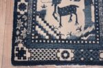 Corner Of Animal Design Antique Chinese Rug 72063 by Nazmiyal Antique Rugs