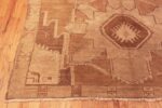 Corner Of Primitive Caucasian Motifs Vintage Kars Rug From Turkey 72290 by Nazmiyal Antique Rugs