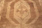 Detail Of Geometric Decorative Tribal Vintage Turkish Kars Rug 72299 by Nazmiyal Antique Rugs