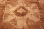Detail Of Primitive Caucasian Motifs Vintage Kars Rug From Turkey 72290 by Nazmiyal Antique Rugs