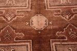 Details Of Primitive Oriental Essence Vintage Turkish Kars Geometric Rug 72287 by Nazmiyal Antique Rugs