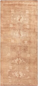Gallery Size Vintage Turkish Kars Rug 72298 By Nazmiyal Antique Rugs