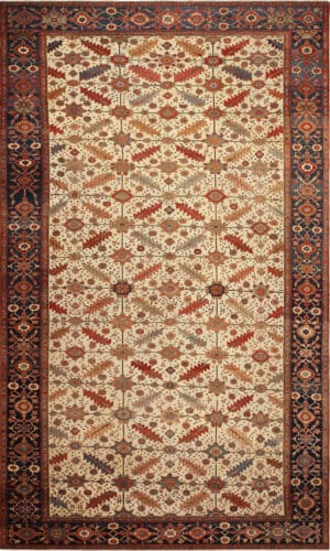 Large Antique Persian Serapi Rug 71531 Nazmiyal Antique Rugs