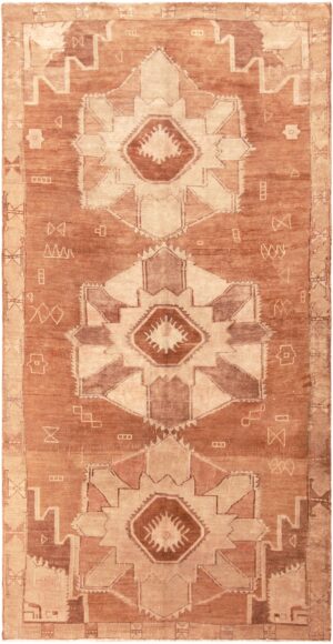 Primitive Caucasian Motifs Vintage Kars Rug From Turkey 72290 by Nazmiyal Antique Rugs