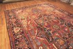 Side Of Large Antique Persian Heriz Area Rug 71129 by Nazmiyal Antique Rugs