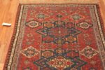 Top Of Antique Caucasian Soumak Rug 72101 by Nazmiyal Antique Rugs