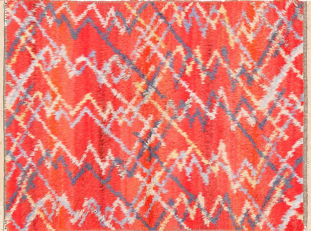 Vintage Scandinavian Marta Maas Pile Rug By Barbro Nilsson #70828 Vintage Scandinavian Marta Maas Pile Rug By Barbro Nilsson by Nazmiyal Antique Rugs