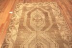 Whole View Of Geometric Decorative Tribal Vintage Turkish Kars Rug 72299 by Nazmiyal Antique Rugs