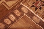 Back Of Eight Pointed Star Vintage Kars Rug From Turkey 72301 By Nazmiyal Antique Rugs