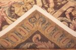 Back Of Large Antique French Savonnerie Rug 72306 By Nazmiyal Antique Rugs