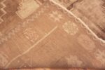 Back Of Long And Narrow Geometric Caucasian Style Turkish Kars Vintage Rug 72295 By Nazmiyal Antique Rugs
