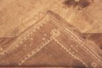 Back Of Oriental Design Geometric Vintage Turkish Rugs 72296 by Nazmiyal Antique Rugs