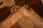 Back Of Oriental Vintage Turkish Kars Signed Rug 72288 by Nazmiyal Antique Rugs