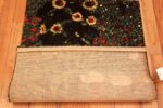 Back Of Vintage Scandinavian Gustav Klimt Floral Rug 72313 By Nazmiyal Antique Rugs