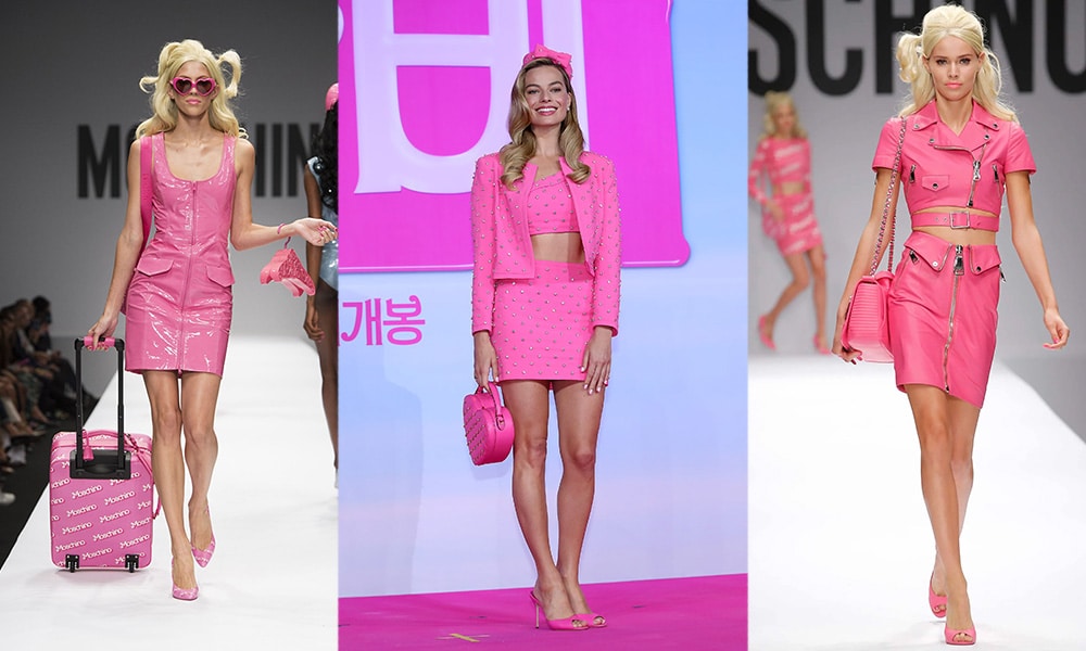 Barbiecore / Barbie Inspired Fashion Runway Barbiecore / Barbie Inspired Fashion Runway by Nazmiyal Antique Rugs