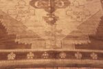 Border Of Oriental Design Geometric Vintage Turkish Rugs 72296 by Nazmiyal Antique Rugs