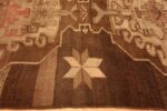 Border Of Oriental Geometric Vintage Turkish Kars Gallery Size Rug 72303 By Nazmiyal Antique Rugs