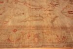 Border Of Square Antique Turkish Oushak Rug 71698 by Nazmiyal Antique Rugs