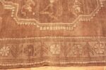 Border Of Vintage Turkish Kars Geometric Medallion Rug 72297 By Nazmiyal Antique Rugs