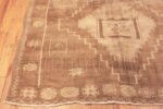 Corner Of Long And Narrow Geometric Caucasian Style Turkish Kars Vintage Rug 72295 By Nazmiyal Antique Rugs