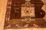 Corner Of Oriental Vintage Turkish Kars Signed Rug 72288 by Nazmiyal Antique Rugs