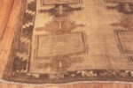 Corner Of Room Size Earthy Tones Geometric Vintage Kars Rugs From Turkey 72294 by Nazmiyal Antique Rugs