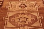 Detail Of Eight Pointed Star Vintage Kars Rug From Turkey 72301 By Nazmiyal Antique Rugs