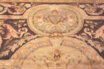 Detail Of Large Antique French Savonnerie Rug 72306 By Nazmiyal Antique Rugs