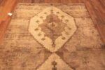 Detail Of Nomadic Design Vintage Turkish Kars Area Rug 72300 by Nazmiyal Antique Rugs
