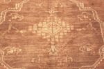 Detail Of Vintage Turkish Kars Geometric Medallion Rug 72297 By Nazmiyal Antique Rugs