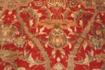 Detailed Of Impressive Oversized Antique Persian Ziegler Sultanabad Rug 72255 by Nazmiyal Antique Rugs