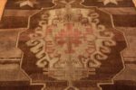 Detailed Of Oriental Geometric Vintage Turkish Kars Gallery Size Rug 72303 By Nazmiyal Antique Rugs
