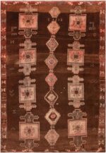 Oriental Vintage Turkish Kars Signed Rug 72288 by Nazmiyal Antique Rugs