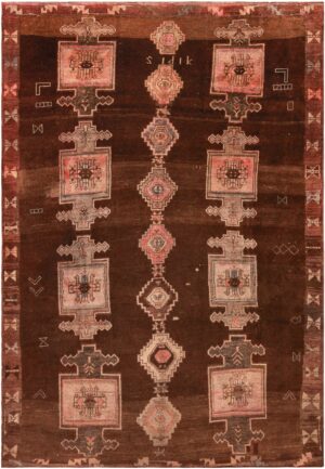 Oriental Vintage Turkish Kars Signed Rug 72288 by Nazmiyal Antique Rugs