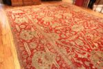 Side Of Impressive Oversized Antique Persian Ziegler Sultanabad Rug 72255 by Nazmiyal Antique Rugs