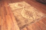 Side Of Nomadic Design Vintage Turkish Kars Area Rug 72300 by Nazmiyal Antique Rugs