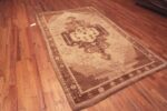 Side Of Oriental Design Geometric Vintage Turkish Rugs 72296 by Nazmiyal Antique Rugs